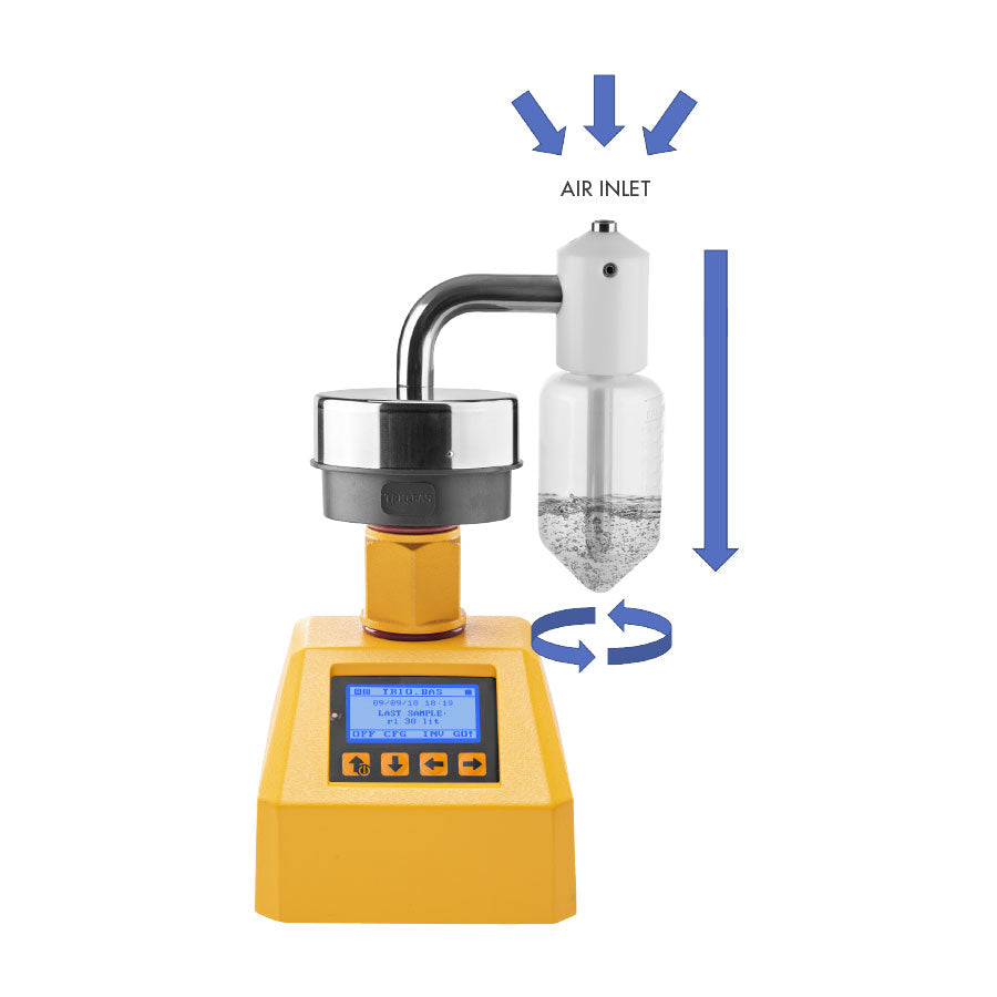 TRIO.BAS™ Airbio One Liquid Air Sampler