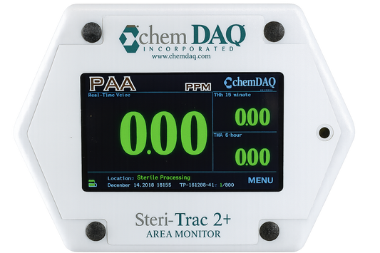ChemDAQ’s Steri-Trac® chemical vapor monitor
